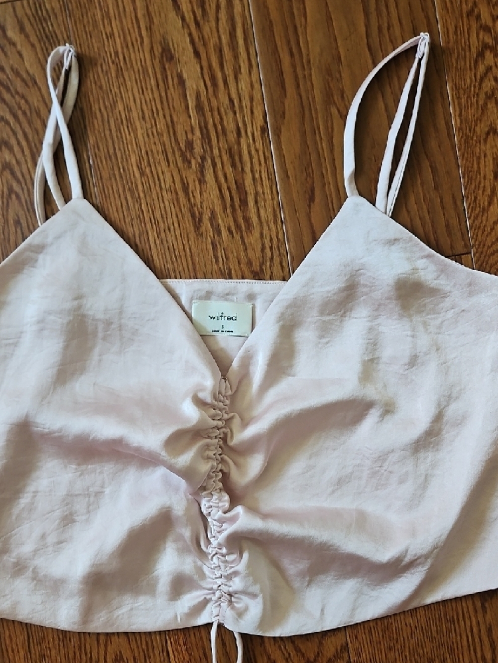 Wilfred Verso Camisole Satin Pink - Picture 3 of 4